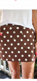 Darlin Polka Dot Skort