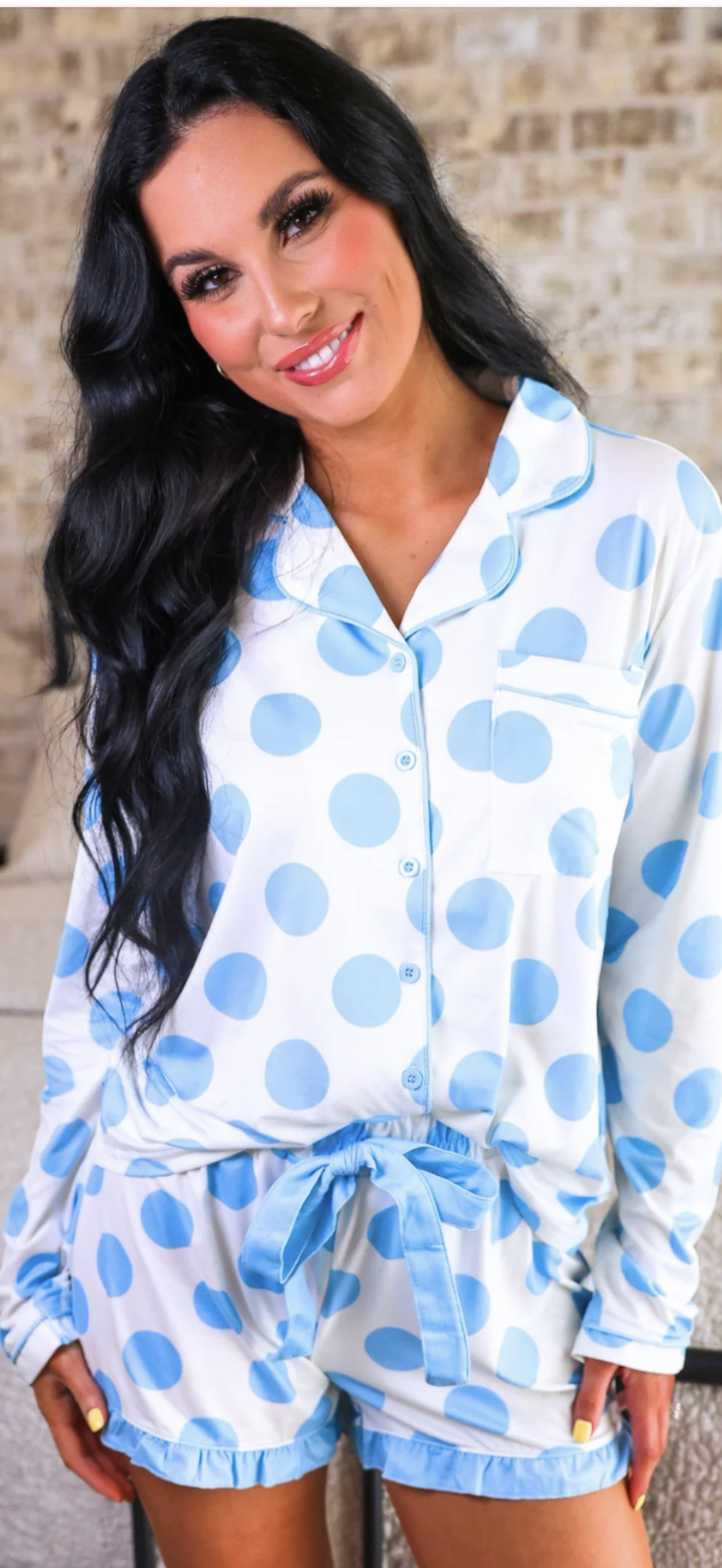 Polka Dot Pajama Set