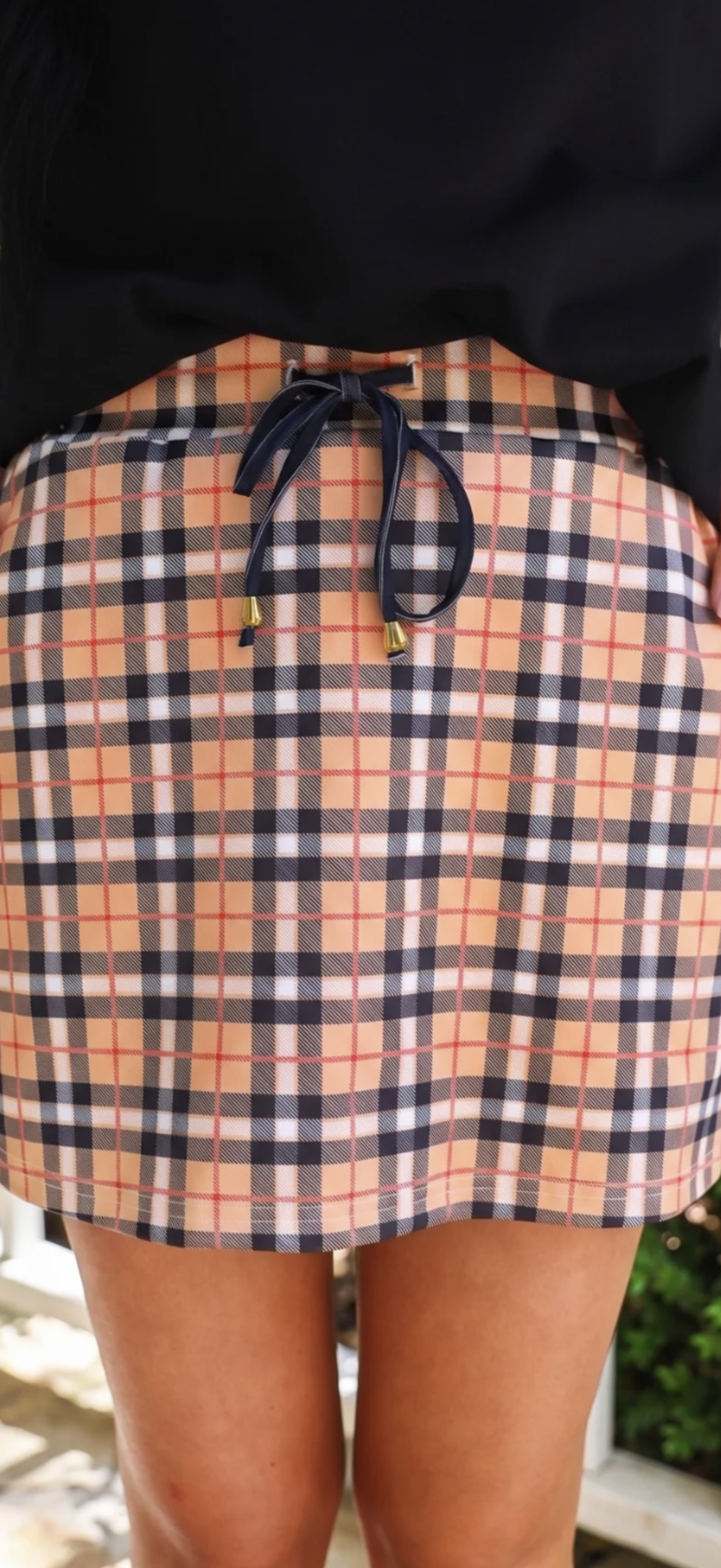 Nova Plaid Skort